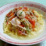 八宝菜風あんかけラーメン